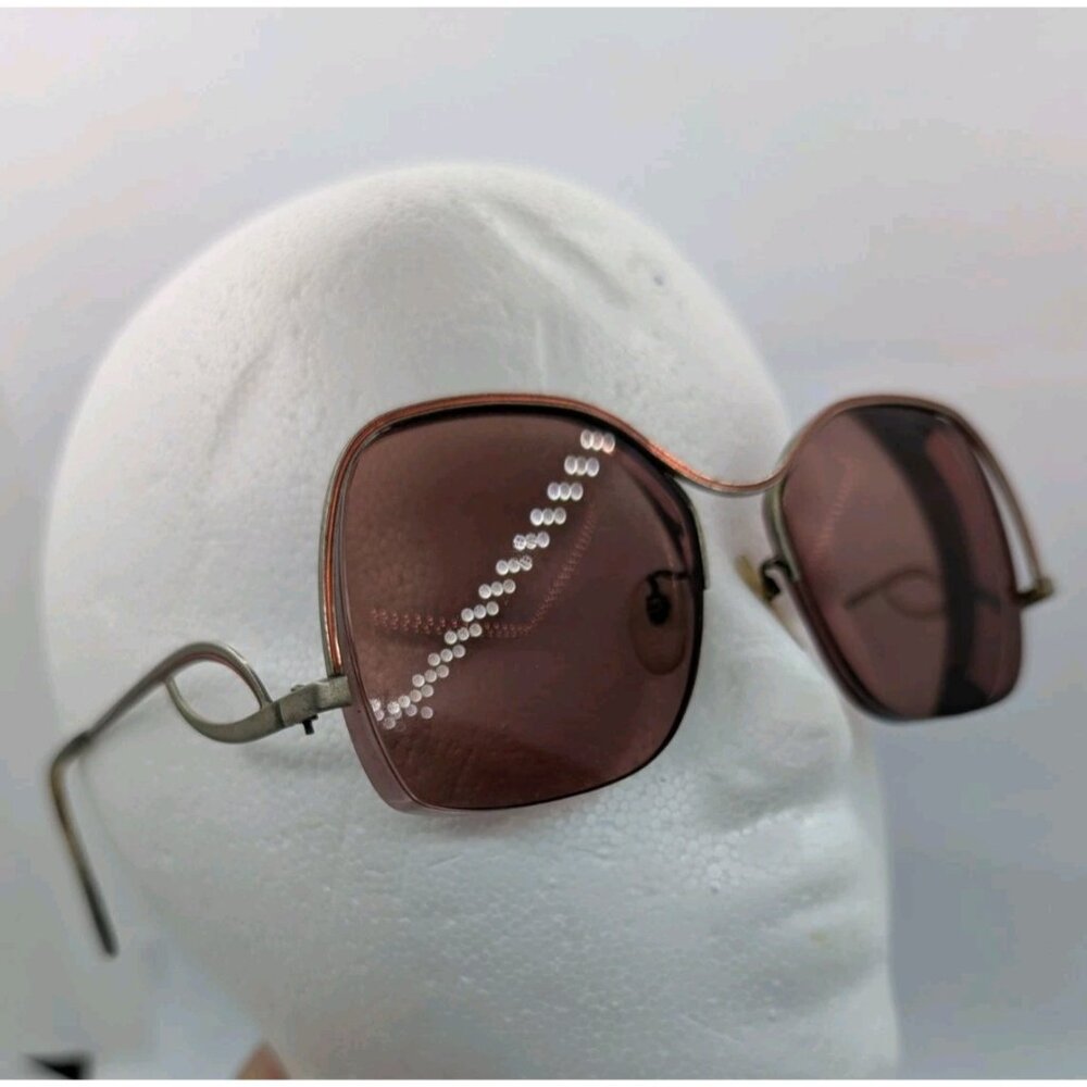 Vintage Swank Optical Lyric 406 Frames 140 Pink Tint 56-16-140 Eyewear